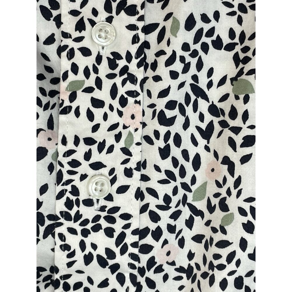 Untuckit Pheobe Tie Waist Midi Shirt Dress Size 10 Floral Long Sleeve - Picture 6 of 16